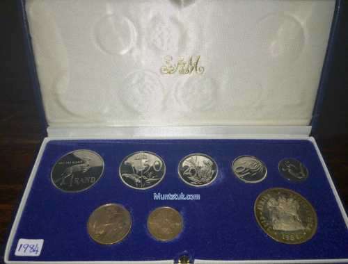 1984 Short Proof (Blue SAM Box) + Silver R1