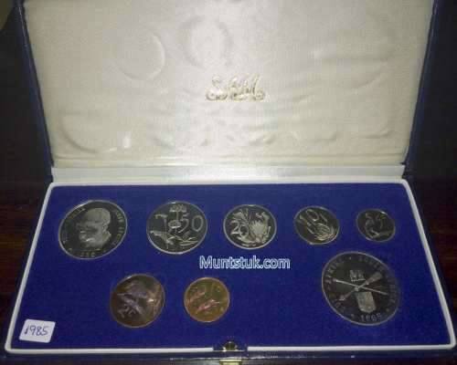 1985 Short Proof (Blue SAM Box) + Silver R1