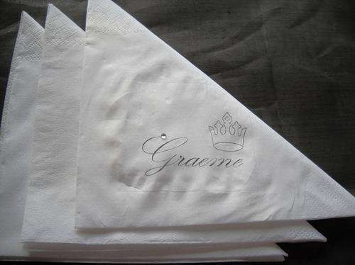 Personalised Paper Napkin