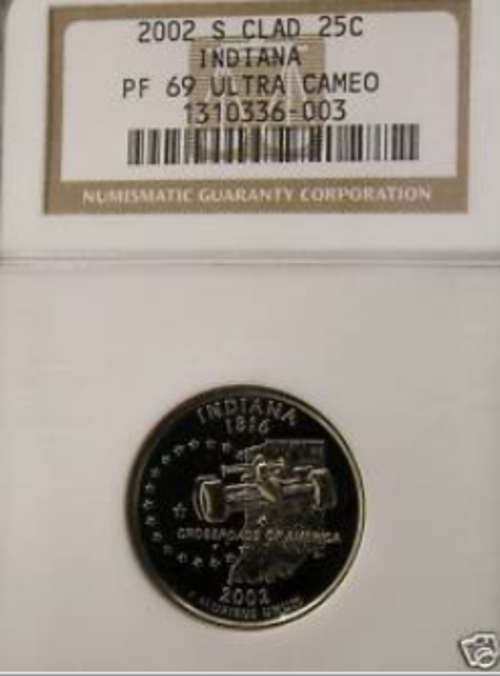 *** NGC, 2002 S Indiana Proof-69- Ultra Cameo  ***