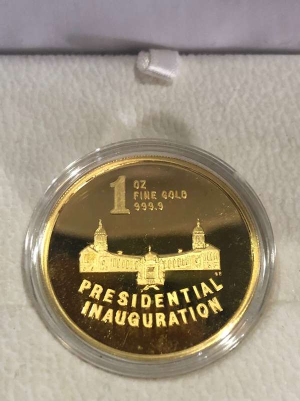 1994  Gold Presidential Inauguration 1 oz