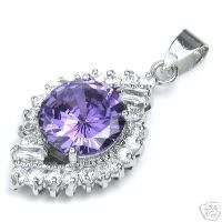 GORGEOUS SILVER AMETHYST PENDANT - A REAL BEAUTY!!