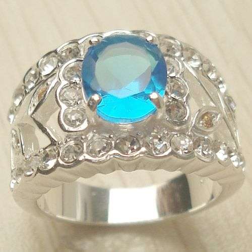 Beautiful Topaz Gemstone Ring in Silver