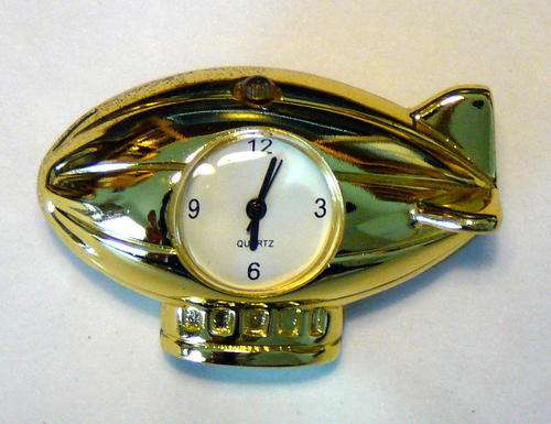 BEAUTIFUL MINIATURE CLOCK "ZEPPELIN" - CLOSING DOWN SALE!