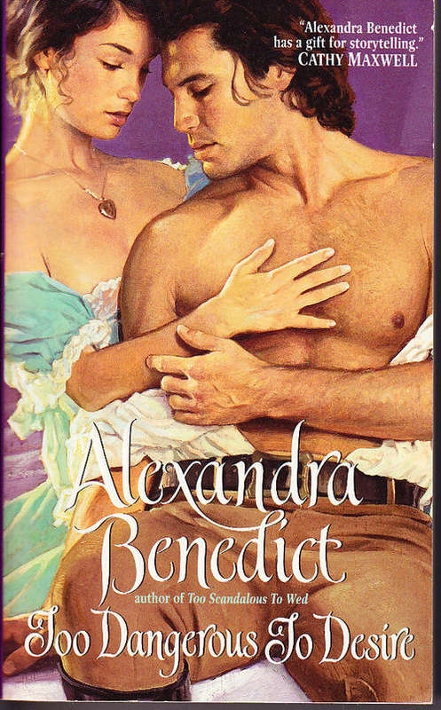 TOO DANGEROUS TO DESIRE, by Alexandra Benedict paperback almost new