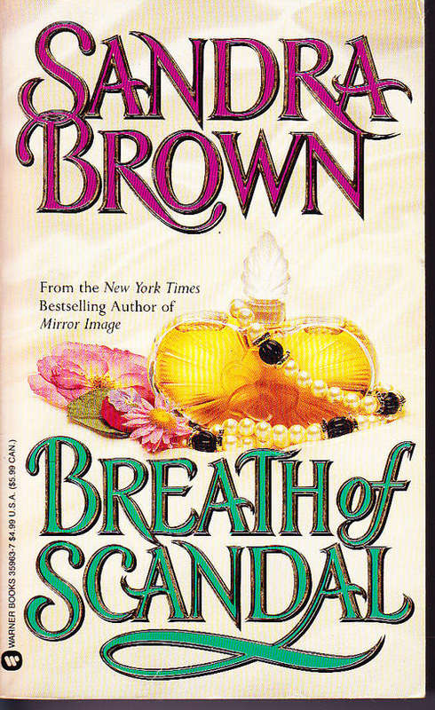 BREATH OF SCANDAL, by Sandra Brown, paperback - CLOSING DOWN SALE!