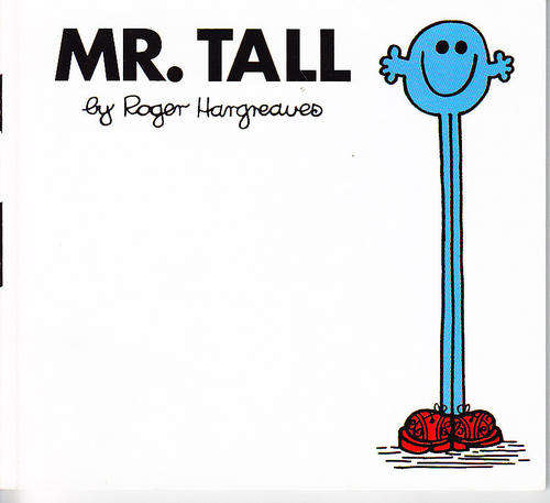 MR. TALL, Mr Men book by Roger Hargreaves