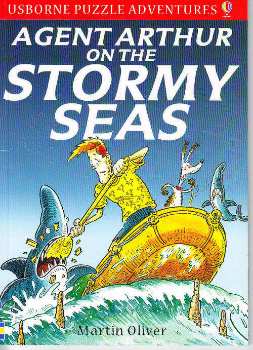 AGENT ARTHUR ON THE STORMY SEAS  by Martin Oliver, Usborne Puzzle Adventures - CLOSING DOWN SALE!