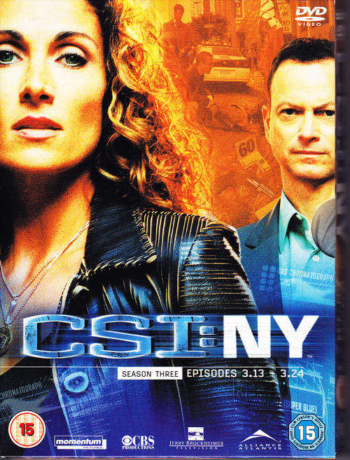 CSI: NEW YORK season 3, episodes 3.13 - 3.24 DVD