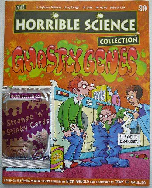 GHASTLY GENES- HORRIBLE SCIENCE COLLECTION MAGAZINE ISSUE 39