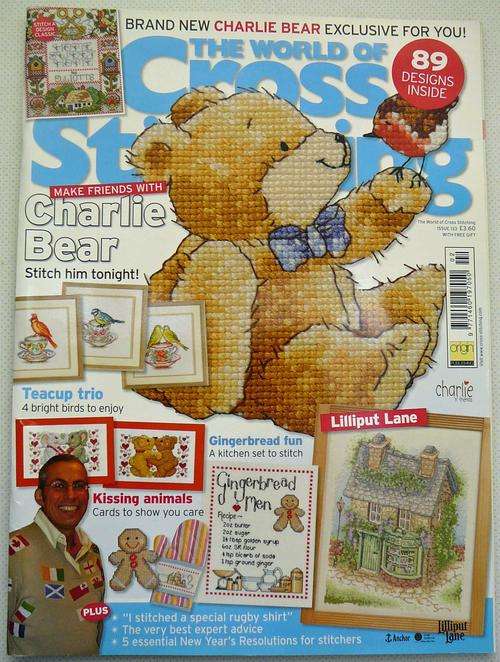 THE WORLD OF CROSS STITCHING MAGAZINE ISSUE 133, THE GIFT IS INCLUDED! - CLOSING DOWN SALE!