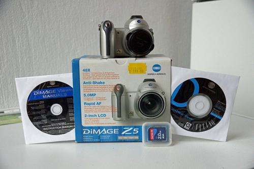 BARGAIN!! KONICA-MINOLTA DIMAGE Z5 DIGITAL CAMERA - CLOSING DOWN SALE!