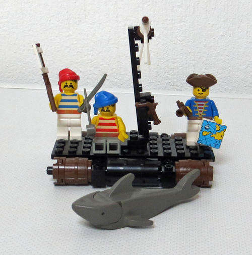 LEGO - PIRATES - PIRATES I - 6257 CASTAWAY'S RAFT