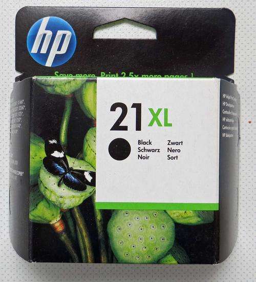 BLACK INK CARTRIDGE HP 21XL (C9351CE ) BRAND NEW and ORIGINAL! - CLOSING DOWN 31ST MARCH