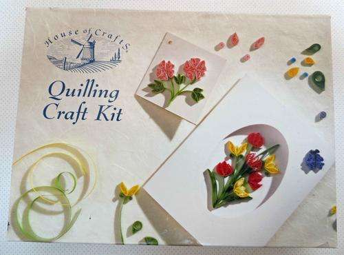 BEAUTIFUL QUILLING CRAFT KIT with extras