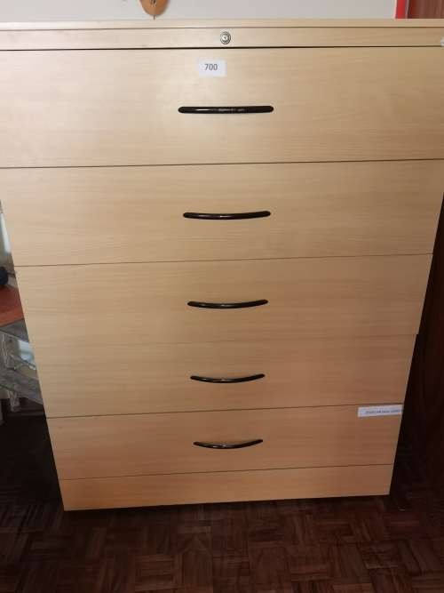 Optiplan 5 drawer filing cabinets