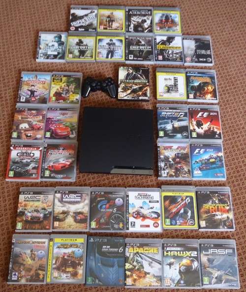 PS3 320 with 34 Games!