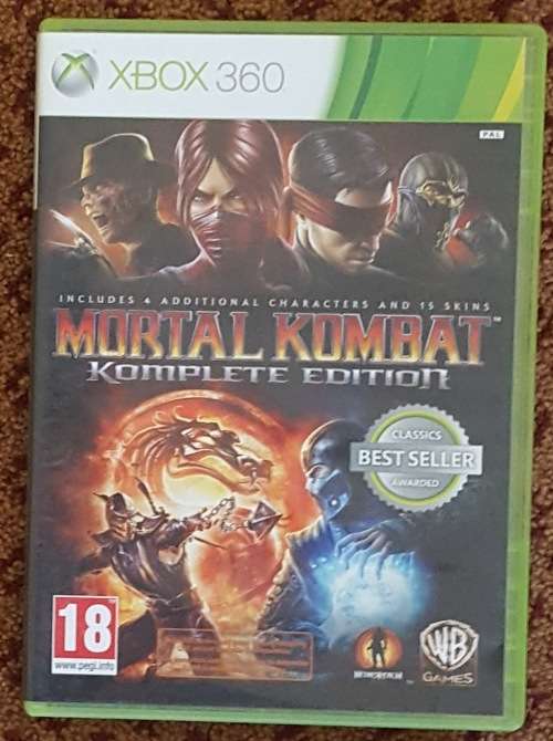 Mortal Kombat Komplete Edition (Xbox 360)