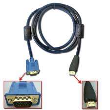 VGA TO HDMI CABLE 1.4M CRAZY SPECIAL FREE SHIPPING!!!!!!!!!!!!!!!!