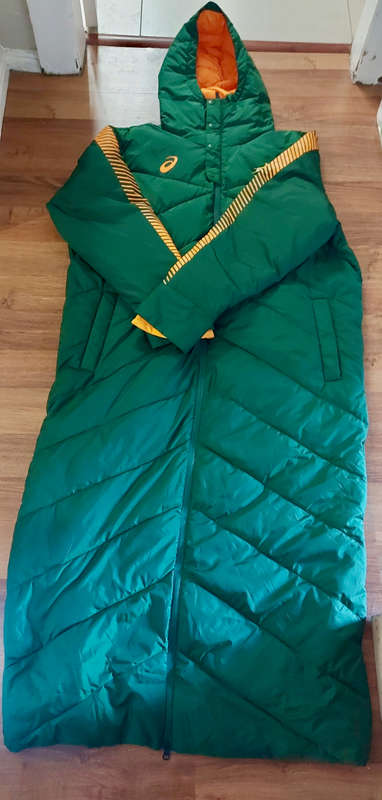 Springbok full body length puffer rain jacket XXXL