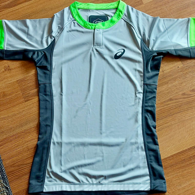 Grey Asics Training Jersey M