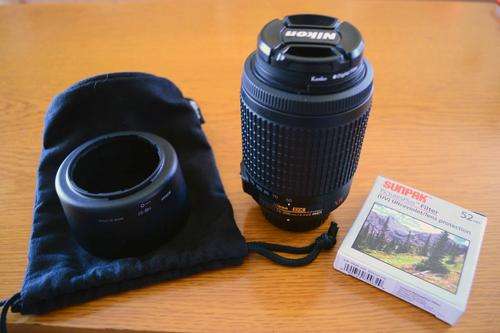 !!!!!!    NIKON 55-200mm LENS and UV Filter    !!!!!!