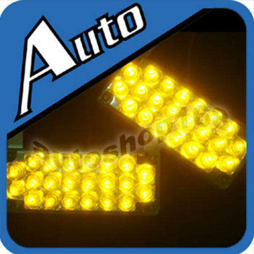 ***** 2 X 22 LED AMBER FLASHING LIGHTS WITH CONTROLL BOX*****