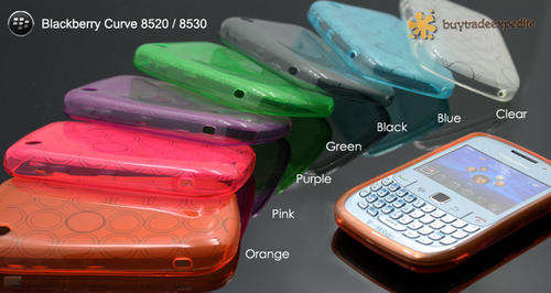 BLACKBERRY 8520/8530 CLIP ON GEL POUCH! ULTRA STYLISH SLEEK AND CLASSY!