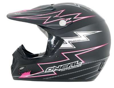 *BARGAIN* ONEAL 308 HELMET PINK/BLACK LARGE