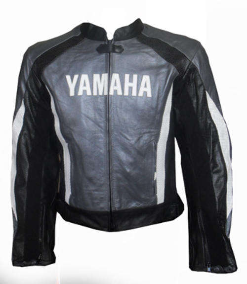 ***G2G***YAMAHA LEATHER JACKET (MEDIUM)