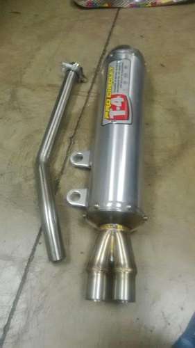 Exhaust Pipe for a Kawasaki KFX 700 Ã¢ÂÂ04 Quad Bike.