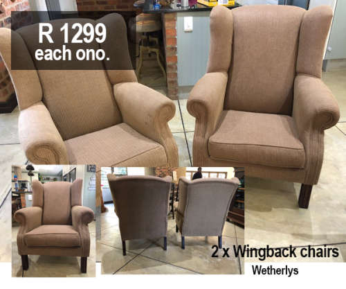 **Wingback Chairs** Wetherlys