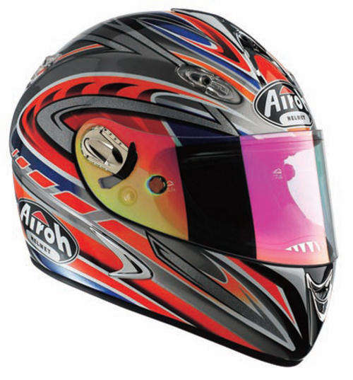 BARGAIN AIROH DRAGON REPLICA HELMET