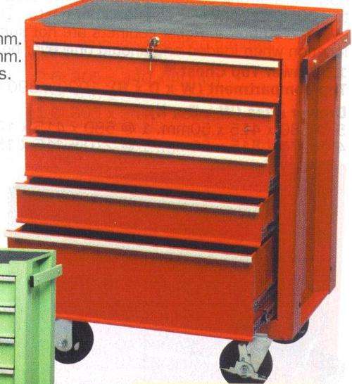 TOOL BOX 5 DRAW ON WHEELS