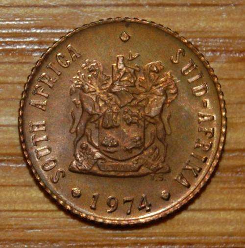 " 1974 Proof 1/2 Cent "
