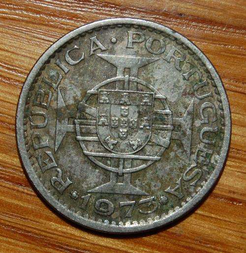 !!! 1973 Mozambique 5 Escudos !!!