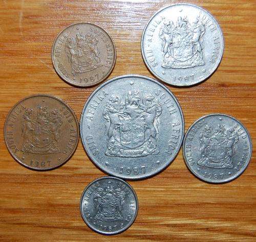 " Lot of 1987 Coins "