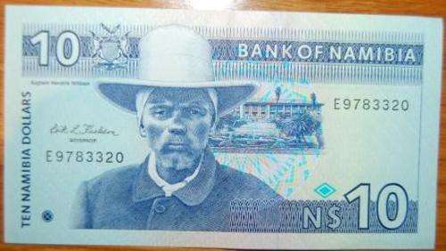 !!! Namibia 10$ Note in used Condition !!!