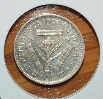" Union 1937 3 Pence (Tickey) "