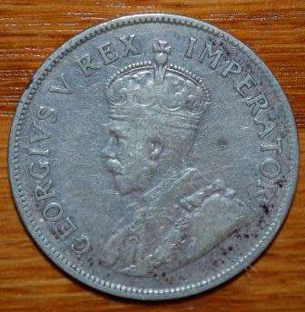 " Scarce 1933 - 21/2 Shillings "