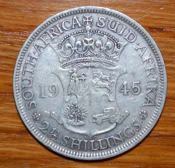 " 1945 - 2 1/2 Shilling "