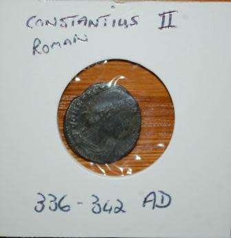 " Ancient Roman Coin - Constantius II - 336-342 AD "