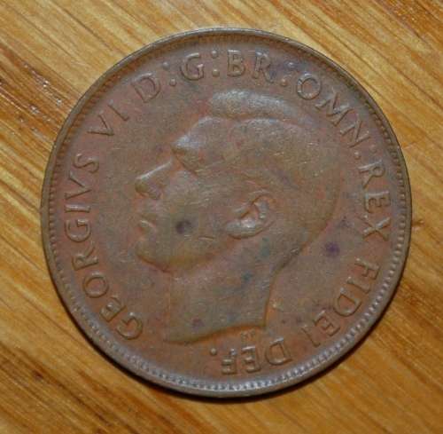 ` Australian 1952 1 Penny `