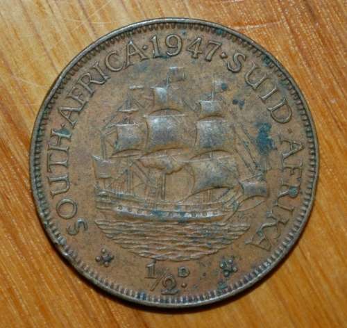 !!! 1947 Half Penny !!!