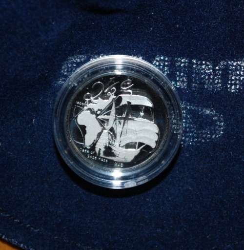 ` 2009 Proof 21/2 Cent - Maritime History with Fly press `