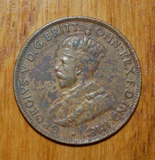 ` Australian 1930 1/2 Penny `