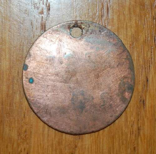` B.S.A.Co Hut tax Token 1090-1910 Male Token ` `