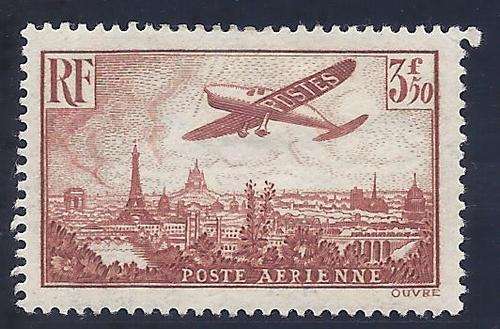 France 1936 Scarce Air mint..SG 539. CV R 1450. See below.