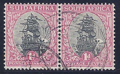 Union Roto Type II pair fine used. Scarce. SACC 43c. See below.