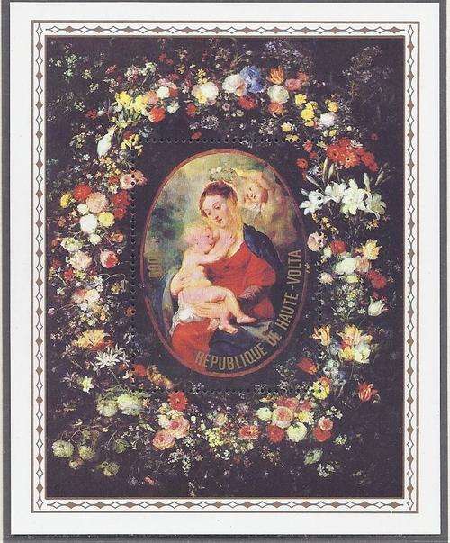 Rubens 400 years series m/sheet superb MNH. Upper Volta. Scarce. See below.